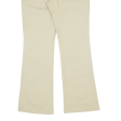 DICKIES Workwear Womens Trousers Beige Slim Bootcut W28 L30 Fashion