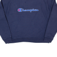 CHAMPION REVERSE WEAVE Womens Sweatshirt Blue XL Fashion