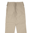 Cargo Mens Trousers Beige Regular Straight W36 L32 Online now