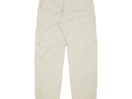 46 NORD Outdoor Mens Trousers Beige Regular Straight W35 L32 For Discount