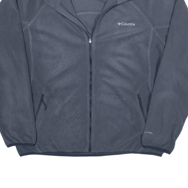 COLUMBIA Mens Track Jacket Blue XL Cheap