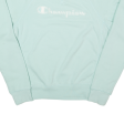 CHAMPION Womens Sweatshirt Blue S Online Sale