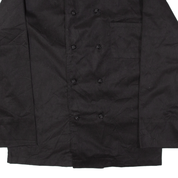 DICKIES Chef Worker Mens Jacket Black S Cheap