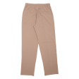 CITY LIFE Pleated Womens Trousers Brown Relaxed Straight W29 L29 Supply