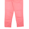 CALVIN KLEIN JEANS Crop Womens Trousers Pink Slim Skinny W31 L26 on Sale