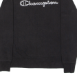 CHAMPION Petit Womens Sweatshirt Black S Online Sale