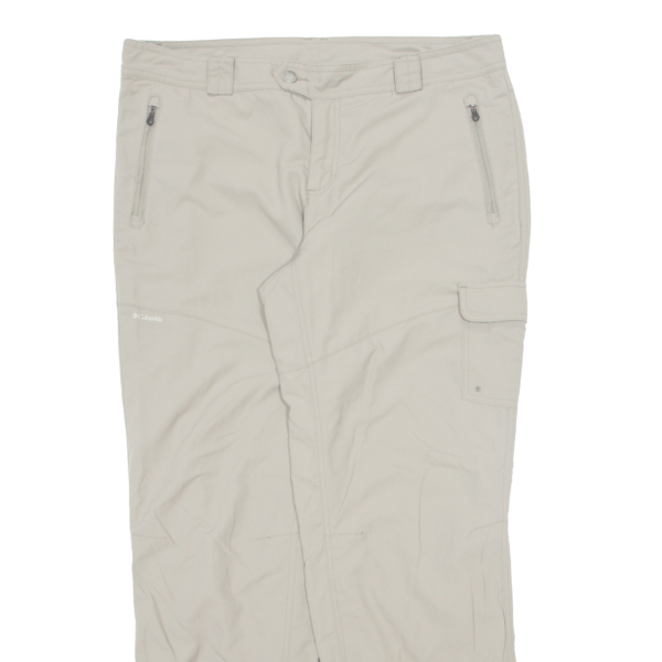 COLUMBIA Lined Outdoor Womens Trousers Beige Regular Straight W36 L31 Supply