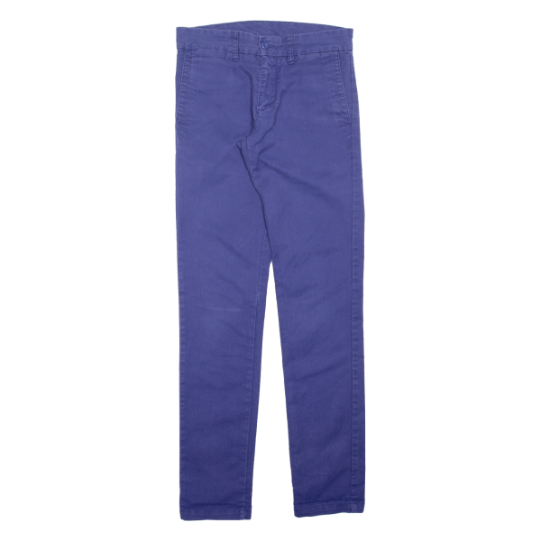 CARHARTT Workwear Womens Trousers Purple Slim Tapered W29 L32 Online Hot Sale