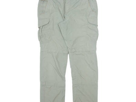 CHARLES VOGELE Mike Outdoor Mens Trousers Beige Regular Tapered W34 L32 Online Hot Sale