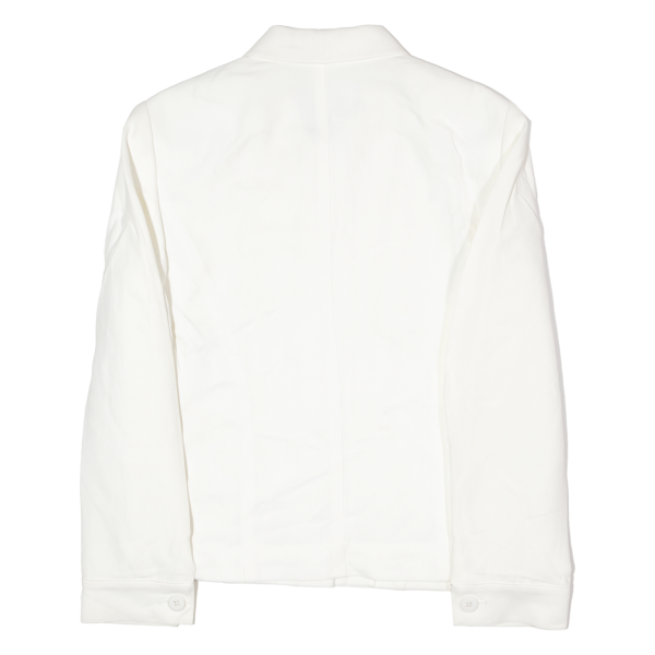 DKNY Womens Blazer Jacket Cream 90s S Online now