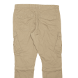 CANDA Cargo Outdoor Mens Trousers Beige Regular Straight W38 L32 Fashion