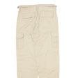 Cargo Womens Trousers Beige Regular Tapered W30 L31 Online now