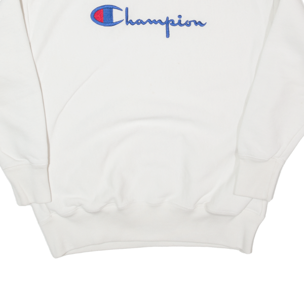 CHAMPION REVERSE WEAVE Mens Sweatshirt White S Online Sale