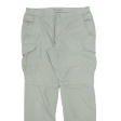 CHARLES VOGELE Mike Outdoor Mens Trousers Beige Regular Tapered W34 L32 Online Hot Sale