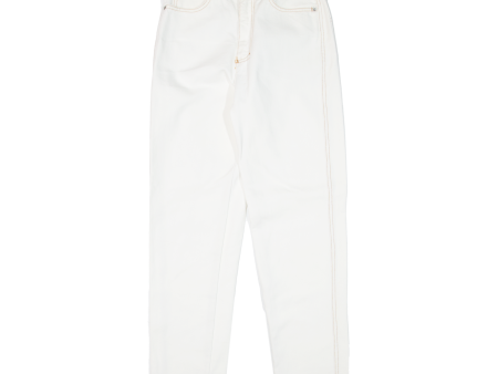 STEFANEL Womens Jeans White Regular Mom W26 L29 For Sale