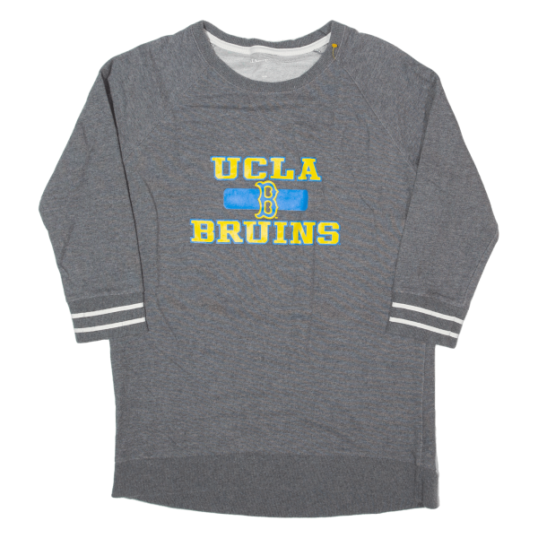 CHAMPION UCLA Bruins 3 4 Sleeve Mens Sweatshirt Green USA M Online Hot Sale