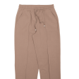 CITY LIFE Pleated Womens Trousers Brown Relaxed Straight W29 L29 Supply