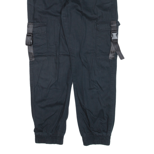 CLOCKHOUSE Cargo Womens Trousers Black Relaxed Tapered W27 L26 Online now