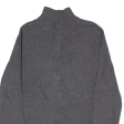 CALVIN KLEIN Mens Jumper Grey 1 4 Zip Tight Knit XL Hot on Sale