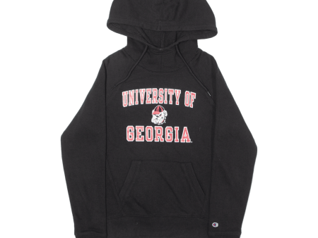 CHAMPION University Of Georgia Womens Black Hoodie USA XS For Cheap