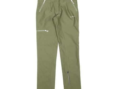 BELOW ZERO Outdoor Womens Trousers Green Slim Tapered W26 L31 Supply