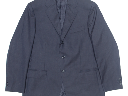 BOGGI Mens Blazer Jacket Blue 90s M Online Hot Sale