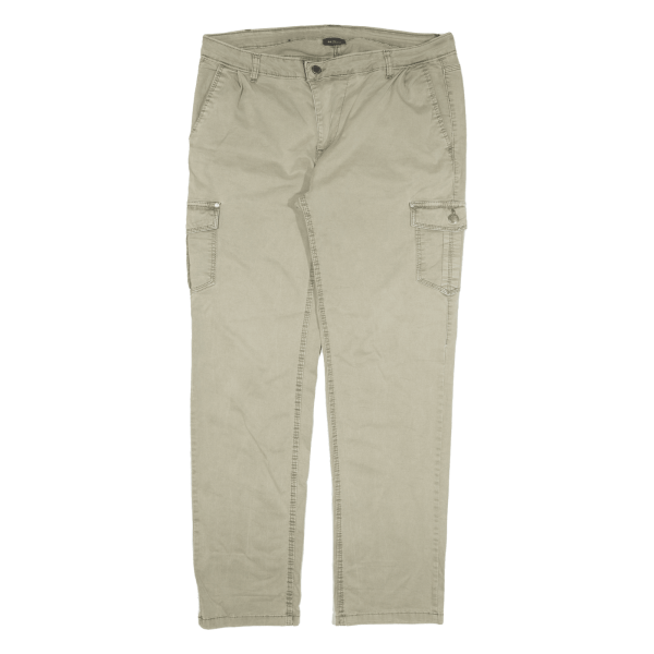 Cargo Womens Trousers Grey Regular Tapered W36 L31 Hot on Sale