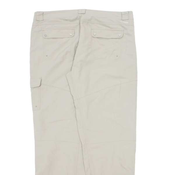 COLUMBIA Lined Outdoor Womens Trousers Beige Regular Straight W36 L31 Supply