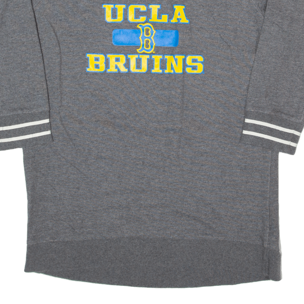 CHAMPION UCLA Bruins 3 4 Sleeve Mens Sweatshirt Green USA M Online Hot Sale