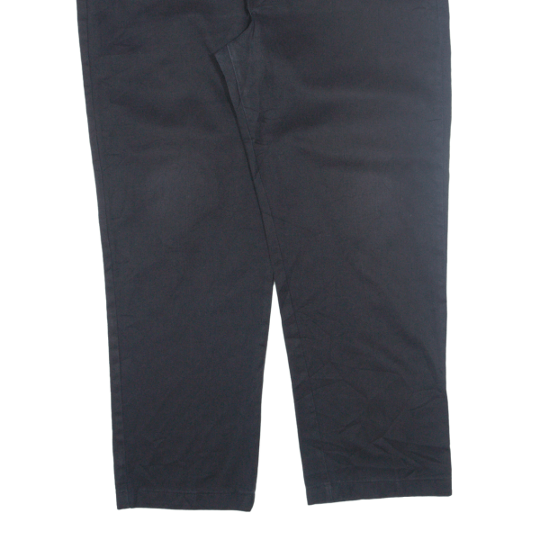 DICKIES Workwear Mens Trousers Black Regular Straight W40 L30 Online Sale