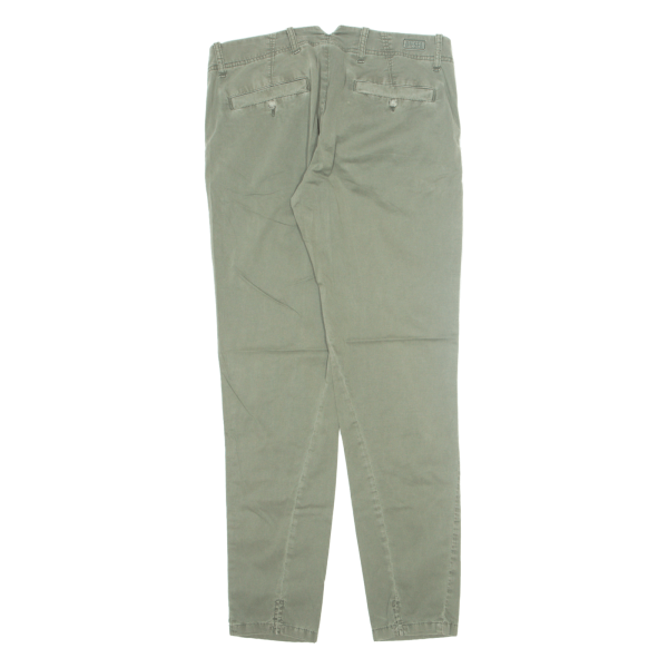 DIESEL Chino Mens Trousers Green Slim Tapered W31 L31 Supply