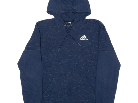 ADIDAS Mens Blue Hoodie S For Cheap