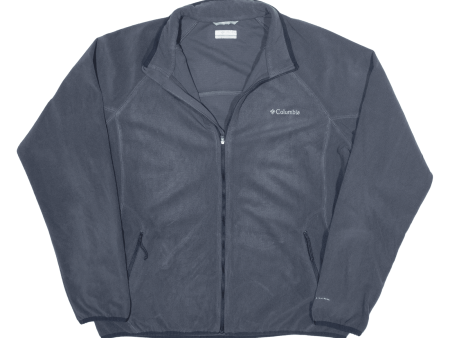 COLUMBIA Mens Track Jacket Blue XL Cheap