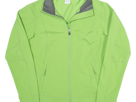 COLUMBIA Womens Shell Jacket Green L Cheap