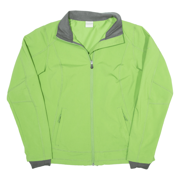 COLUMBIA Womens Shell Jacket Green L Cheap