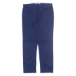 CALVIN KLEIN Womens Trousers Blue Slim Straight W30 L30 Online now