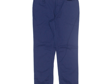 CALVIN KLEIN Womens Trousers Blue Slim Straight W30 L30 Online now