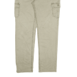 Cargo Womens Trousers Grey Regular Tapered W36 L31 Hot on Sale