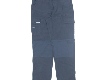 COMPASS Outdoor Mens Trousers Blue Regular Tapered W30 L32 Online Sale