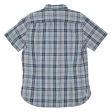 BOSS Slim Fit Mens Shirt Grey Check Long Sleeve L Sale