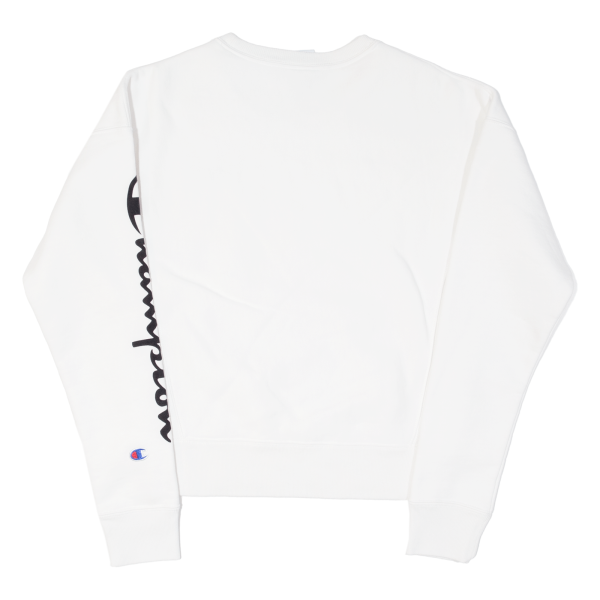 CHAMPION REVERSE WEAVE Mens Sweatshirt White XS For Sale