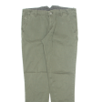 DIESEL Chino Mens Trousers Green Slim Tapered W31 L31 Supply