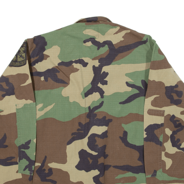 AMERICAN APPAREL US Army Mens Military Jacket Green USA Camouflage XS Online now