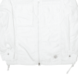 ARMANI JEANS Womens Shell Jacket White UK 12 For Discount