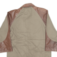 CHIWITT Womens Pea Jacket Beige 90s M Hot on Sale