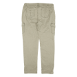 Cargo Womens Trousers Grey Regular Tapered W36 L31 Hot on Sale