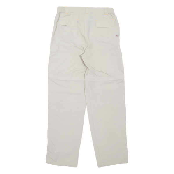 CELSIUS SPORTSWEAR Outdoor Mens Trousers Cream Regular Straight W31 L31 Online