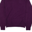 Womens Jumper Purple Roll Neck M Online Sale