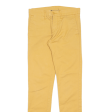 CARHARTT Workwear Womens Trousers Yellow Slim Tapered W29 L32 Sale