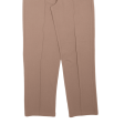 CITY LIFE Pleated Womens Trousers Brown Relaxed Straight W29 L29 Supply